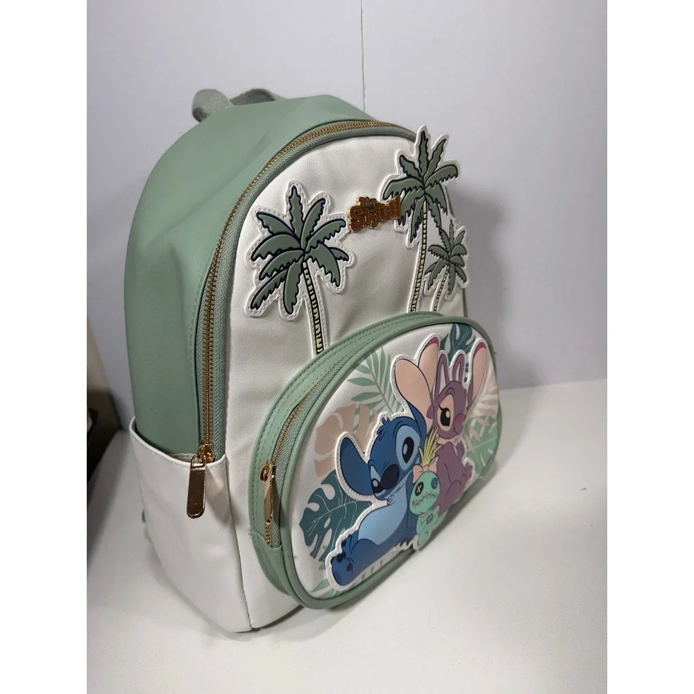 Disney‎ Lilo & Stitch Angel Scrump Tropical Mini Backpack Mint Green bioworld